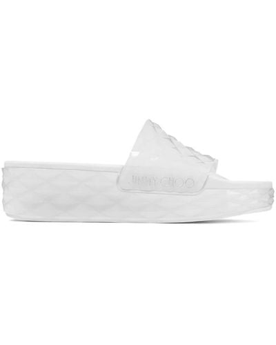 Jimmy Choo Diamond Sandals - White