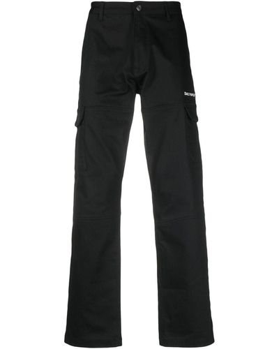 Daily Paper Straight-leg Cargo Pants - Black