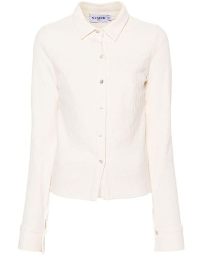 Musier Paris Love Long-sleeve Shirt - White