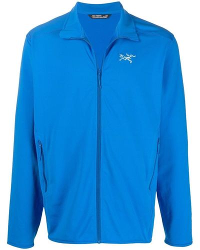 Arc'teryx Zip-up Long-sleeved Sweater - Blue