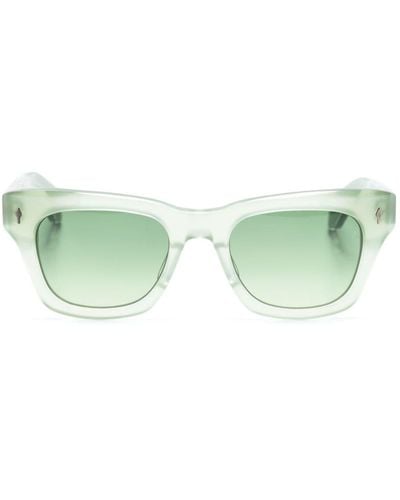 Jacques Marie Mage Daelan Square-frame Sunglasses - Green
