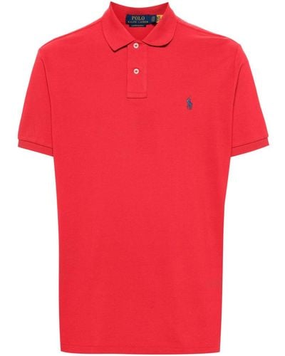 Polo Ralph Lauren Polo Pony-motif Polo Shirt - Red