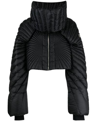 Moncler Radiance Convertible Padded Down-filled Jacket - ブラック