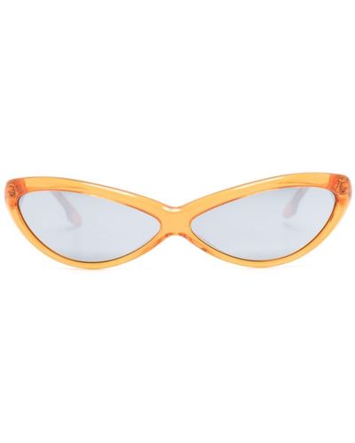 Kiko Kostadinov Nisse Cat-eye Sunglasses - Orange