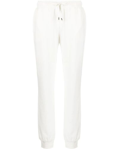 Liu Jo Drawstring-fastening Track Trousers - White