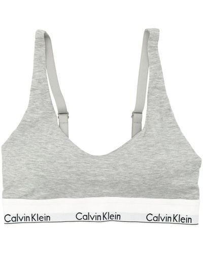 Calvin Klein Lightly Lined Bralette - White