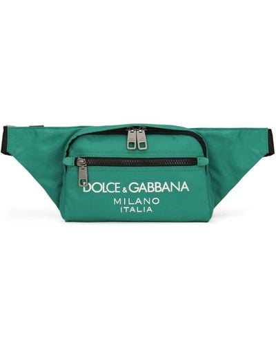 Dolce & Gabbana Heuptas Met Logo-reliëf - Groen