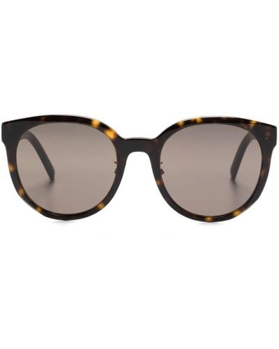 Givenchy Tortoiseshell Oversize-frame Sunglasses - Brown
