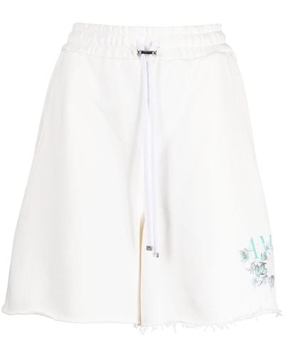 Amiri Sport-Shorts mit Logo-Print - Weiß