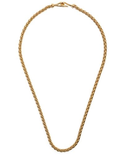 Sophie Buhai 18kt recycled gold vermeil braided chain necklace - Metálico