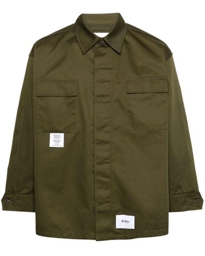 WTAPS Guardian Twill Shirt Jacket - Green