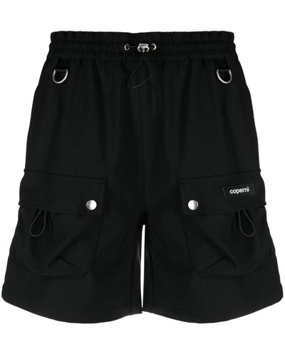 Coperni Embellished Cargo Shorts - Black