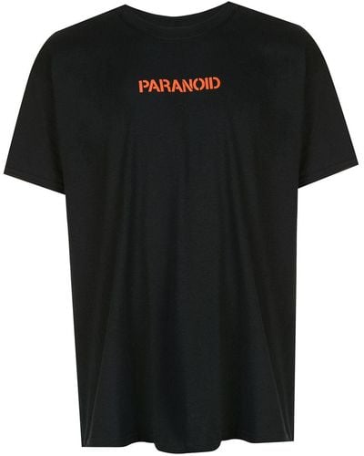 ANTI SOCIAL SOCIAL CLUB Camiseta con estampado Paranoid - Naranja