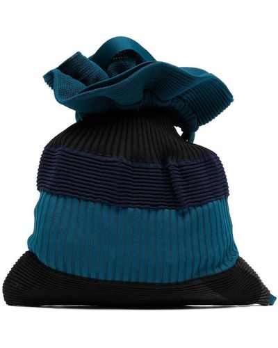 CFCL Strata Ribbed-knit Backpack - Blue