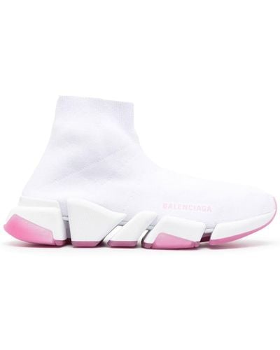 Balenciaga Speed 2.0 Sneakers - Wit