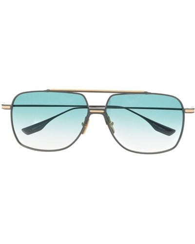 Dita Eyewear Alkamx Pilot-frame Sunglasses - Black