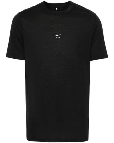 Nike X MMW logo-print T-shirt - Schwarz