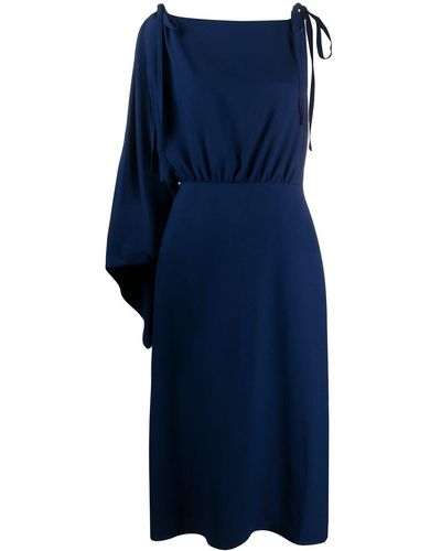 Prada Asymmetrisches Kleid - Blau