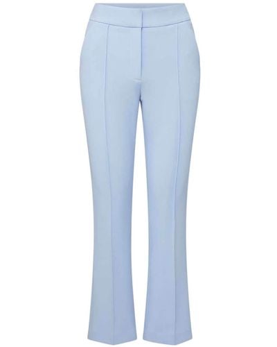 Veronica Beard Pantalon Tani à coupe évasée - Bleu