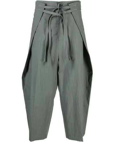 Craig Green Wrap Cotton Trousers - Green