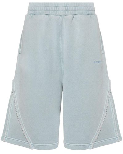 A_COLD_WALL* Short de sport à poches latérales fendues - Bleu