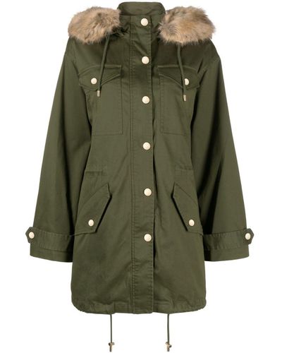 MICHAEL Michael Kors Parka en coton biologique - Vert