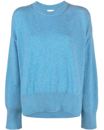 Barrie Knitted Cashmere Jumper - Blue