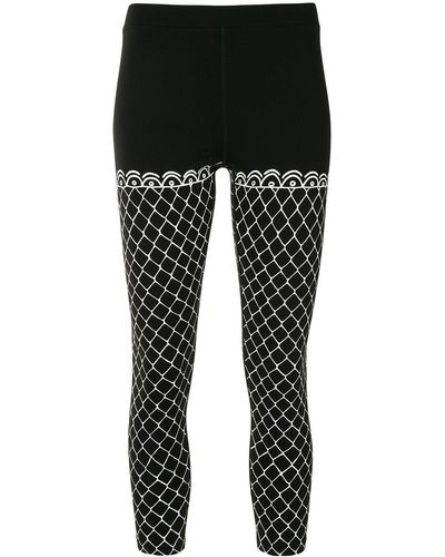 Haculla Geometric Print leggings - Black