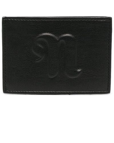 Nanushka Embossed-logo Cardholder - Black
