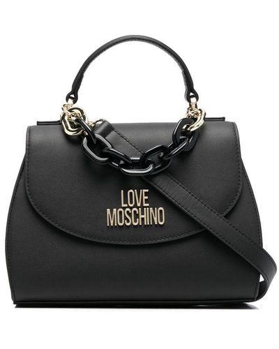 Love Moschino ロゴ ハンドバッグ - ブラック