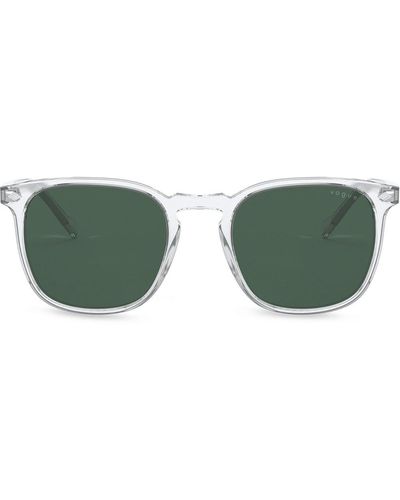 Vogue Eyewear Lunettes de soleil à monture carrée - Vert