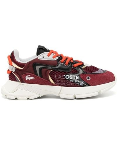 Lacoste L003 Neo Textile Trainers - Red
