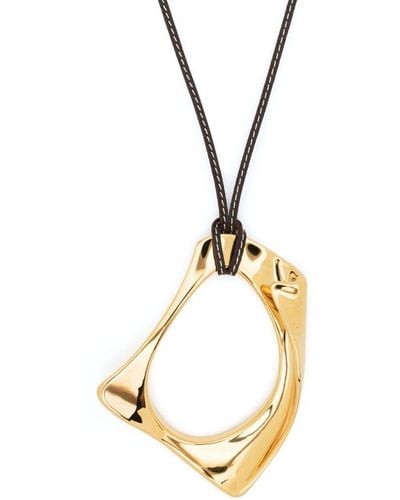 Colville Hepworth Oversize-pendant Necklace - Metallic