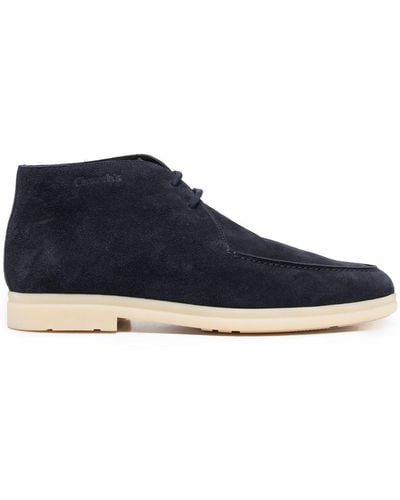 Church's Goring Soft Suede Lace-up Boots - Blue
