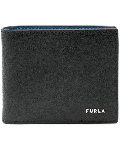 Furla Project Leather Wallet - Black