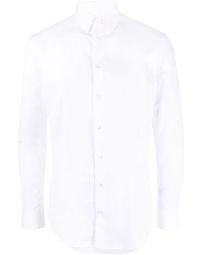 Giorgio Armani Camisa estilo slim - Blanco