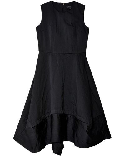 Comme des Garçons Asymmetric Midi Dress - Black