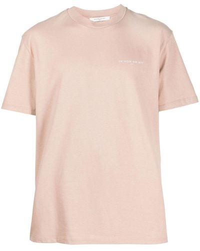ih nom uh nit T-Shirt mit Future Archive-Print - Pink