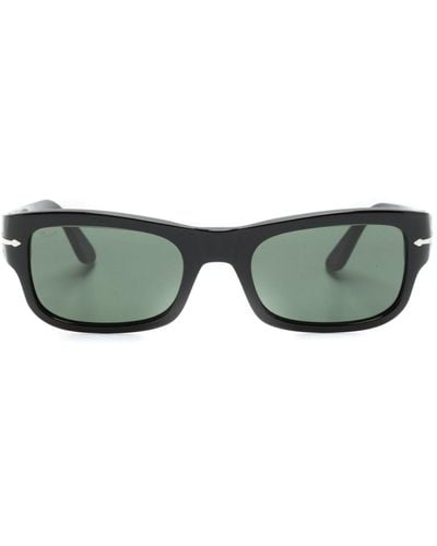Persol Po3326s Rectangle-frame Sunglasses - Green