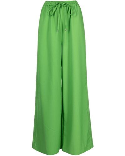 Rachel Gilbert Wide-leg Pants - Green