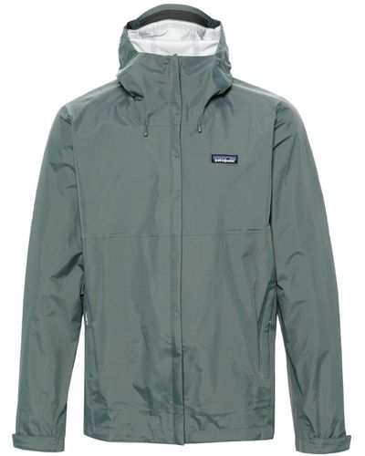 Patagonia Torrentshell 3l フーデッド ジャケット - グリーン