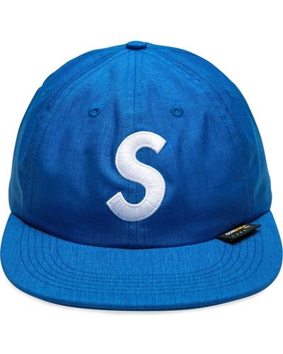 Supreme Gorra Cordura S con logo - Azul