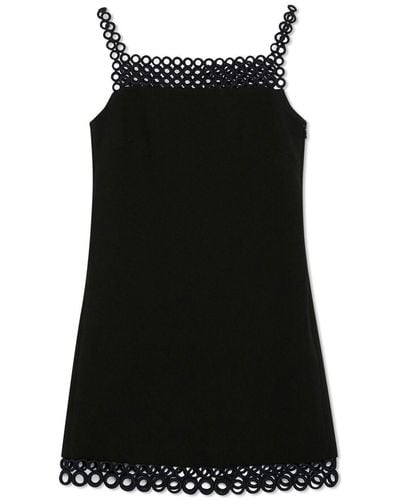 Jonathan Simkhai Mini-jurk Met Vierkante Hals - Zwart