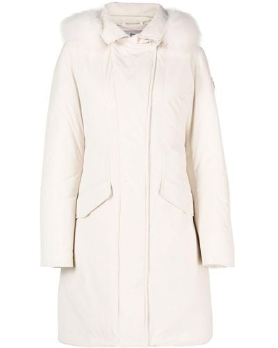 Woolrich Modern Vail Padded Parka - White