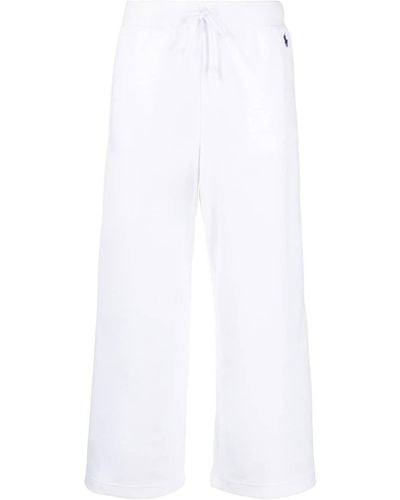 Polo Ralph Lauren Pantalon de jogging à coupe courte - Blanc