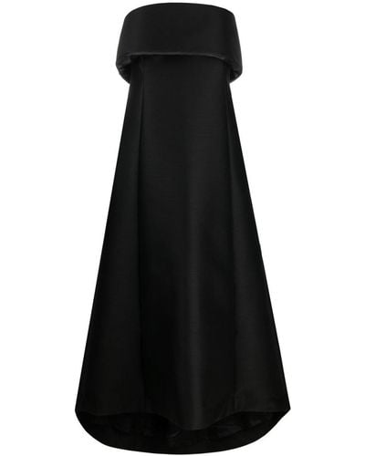 Totême Strapless A-line Gown - Black