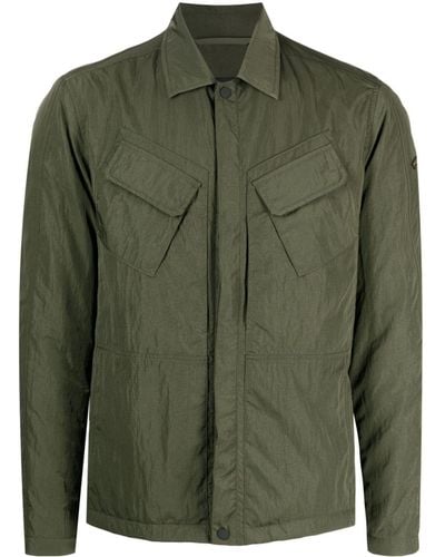 Paul & Shark Multi-pocket Shirt Jacket - Green