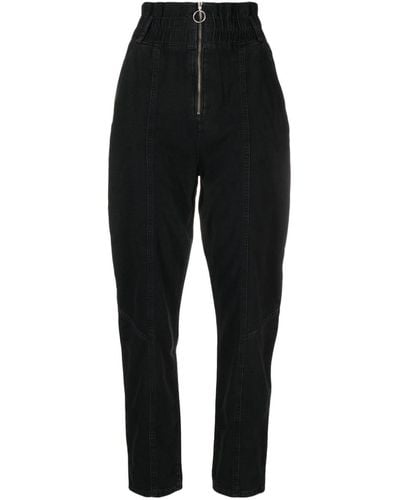 Ba&sh Mony High-rise Skinny Jeans - Black