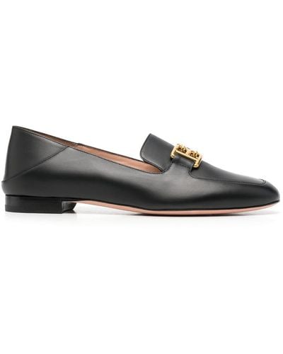 Bally Loafer mit BB-Logo - Grau