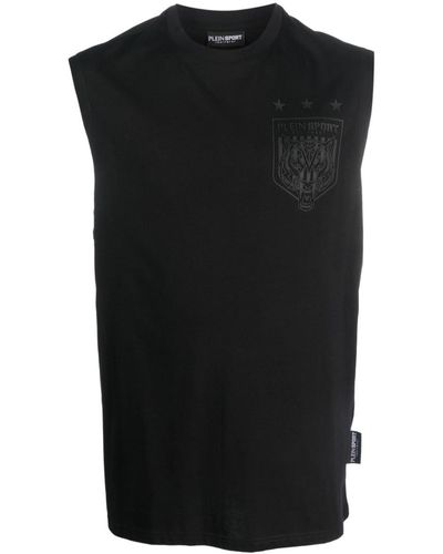 Philipp Plein Tiger Crest Edition Vest - Black